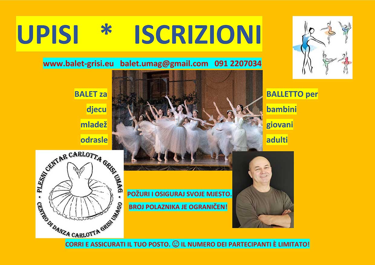 upisi u baletnu školu Umag